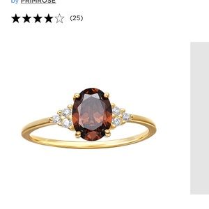 Primrose ring gold over sterling silver